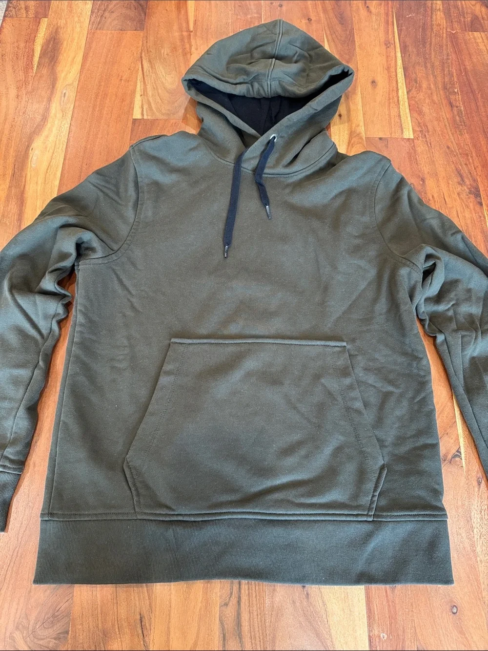 Army green hoodie